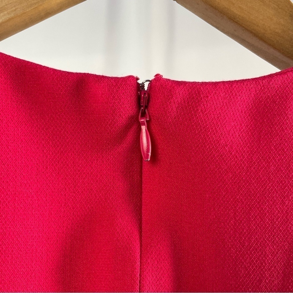 Lulus Aylin Tie-Front Sleeveless‎ Mini Dress in Fuchsia Size Small - Picture 6 of 8